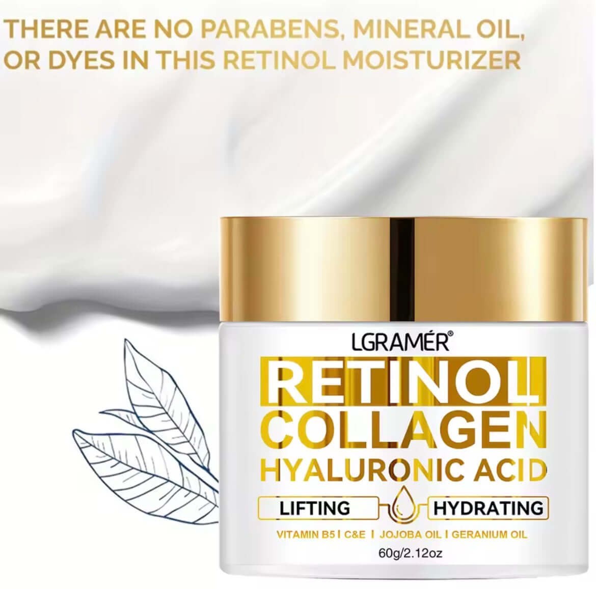 Crème visage au rétinol