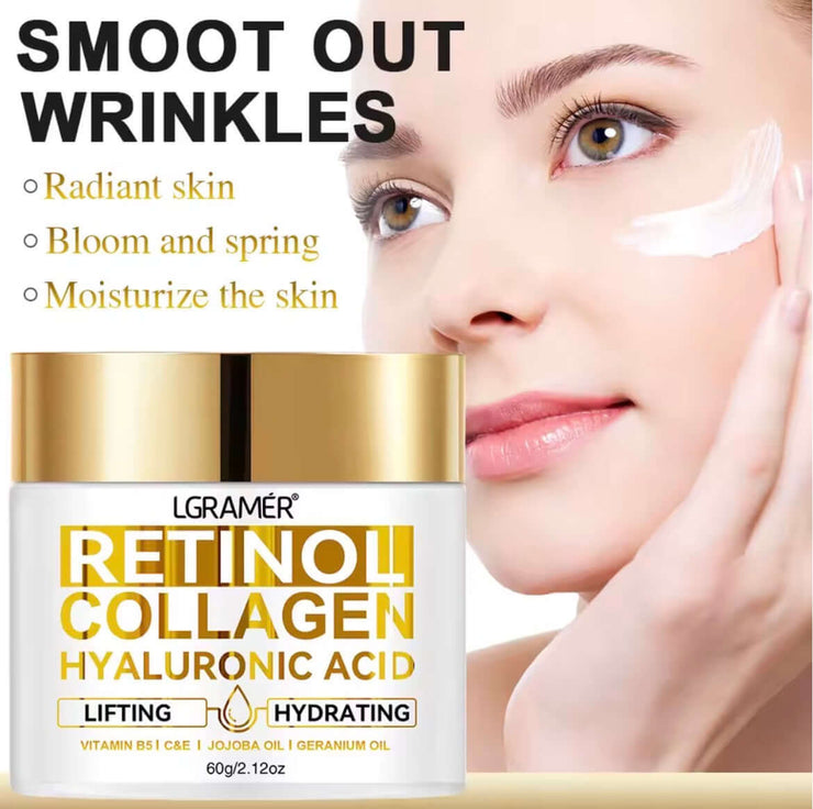 Crème visage au rétinol