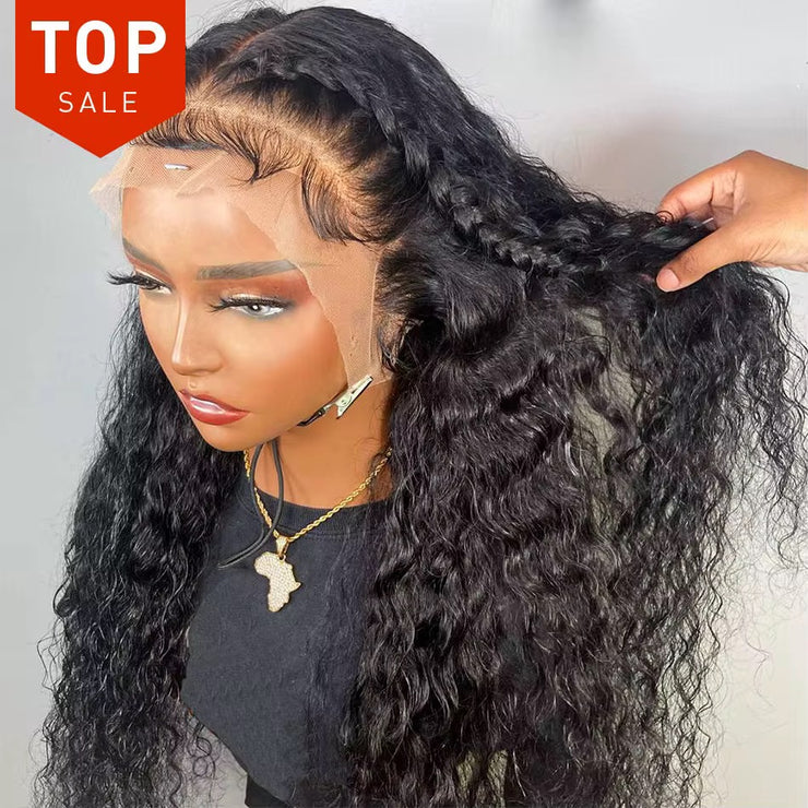 Perruque Sans Colle – Glueless Wig for Natural Look with beautiful curly hair texture.