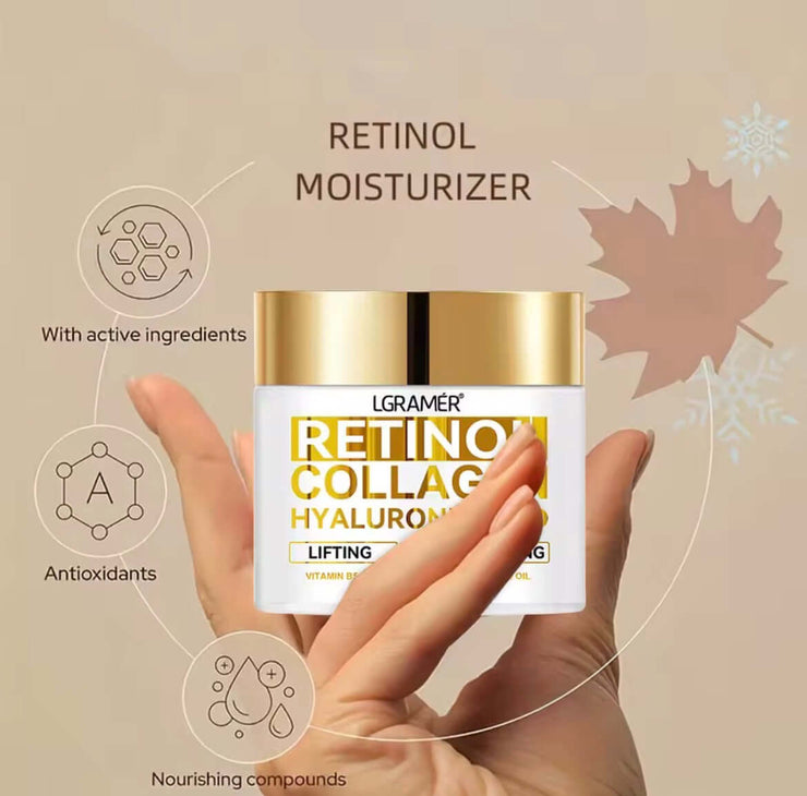 Crème visage au rétinol